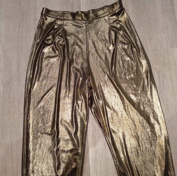 Golden Harem-style trousers by American apparel - Picture 5 of 6